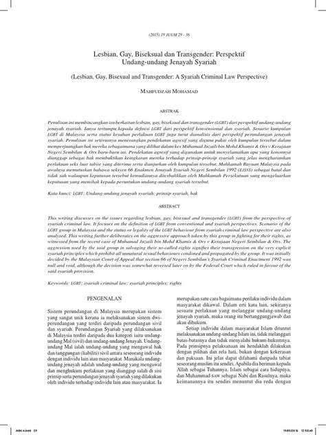 This video talk about lgbtyou can sharing your experience and learn to me. Lesbian, Gay, Biseksual dan Transgender: Perspektif Undang ...