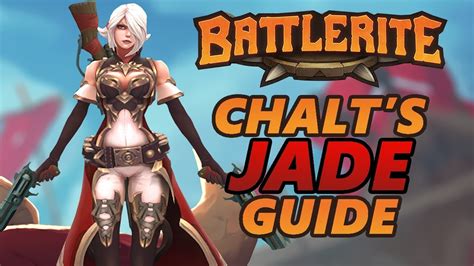 For close encounters, she prefers a combination of stealth and trusty. Jade Battlerite Guide and Loadout Overview - YouTube
