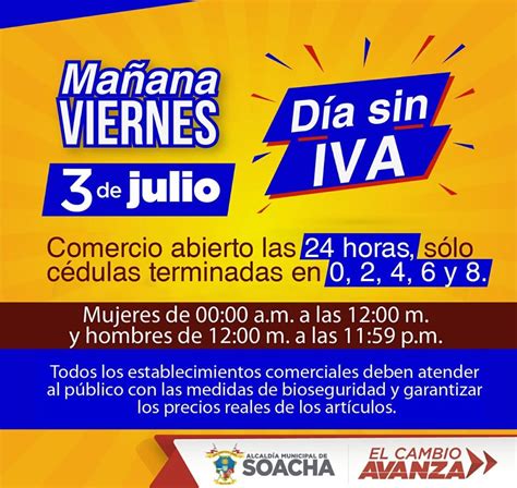 Recuerde que entre las 8:30 am y las 3:00pm podrán circular todos los vehículos particulares independientemente de si tienen o no restricción. "Pico y cédula" en Soacha para este viernes en el Día sin ...