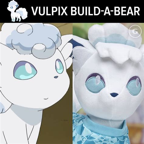 Custom patterns and other info listed below! Today I Learned - Alolan Vulpix Build-A-Bear | Facebook