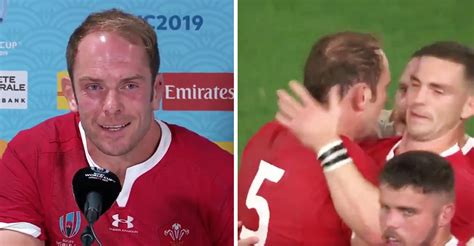 British and irish lions captain alun wyn jones could be forced to pull out of the squad before even boarding the plane to south africa after the lock went down with an arm injury just seven minutes into their clash with japan. Everyone Is Talking About Alun Wyn Jones' 'Embrace' With ...