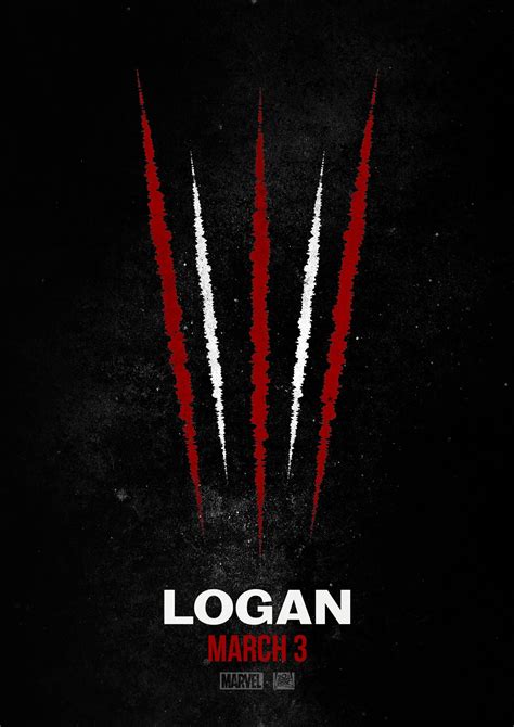 The poster, which the actor shared via his facebook feed, sees logan's silhouette against a sunset, and was aptly captioned: Logan (2017) 1414 × 2000 (OC) | Marvel movie posters ...