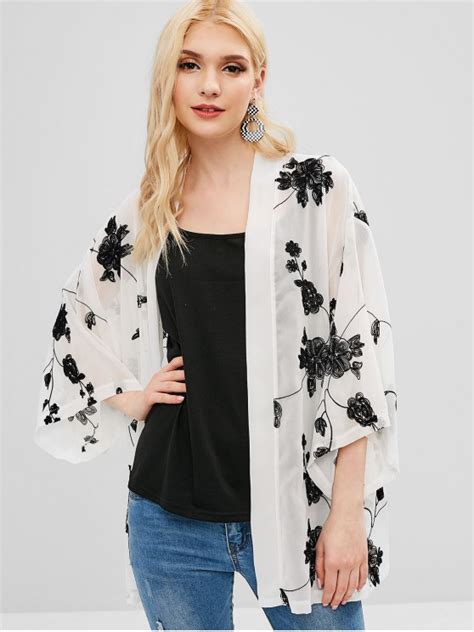 Maybe you would like to learn more about one of these? 25% OFF 2020 Chemisier Ouvert Semi-Transparent Fleuri ...