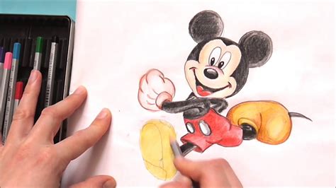 Will it be the colorful disney graphics that inspire any mini mouseketeer? Mickey Mouse coloring and drawing for Kids, Toddlers - YouTube