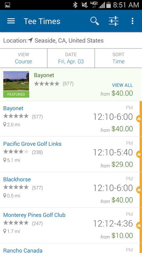 Similar apps to prime time golf tee times. GolfNow - Book Golf Tee Times - Android Apps on Google Play