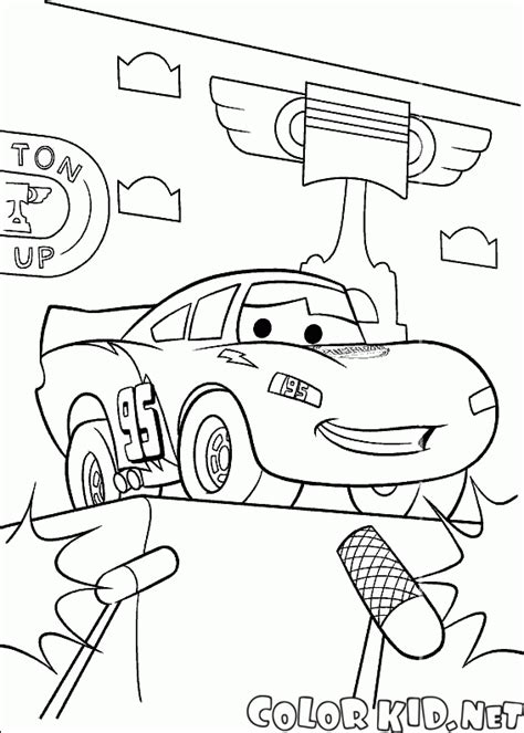 He also questioned whether he would retire from the world of racing like his previous mentor, doc hudson (paul newman)? Coloring page - Winner McQueen