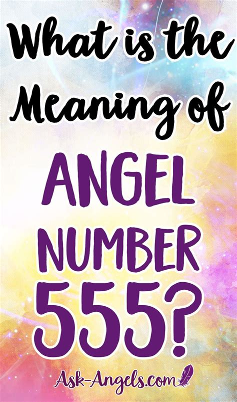 Aligning with its energy sends a signal to the universe that you are ready. The 555 Meaning - 5 Reasons You See Angel Number 555 | 555 ...