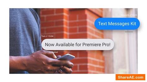 Download over 8 free premiere pro templates! Videohive Text Messages Toolkit - Premiere Pro » free ...