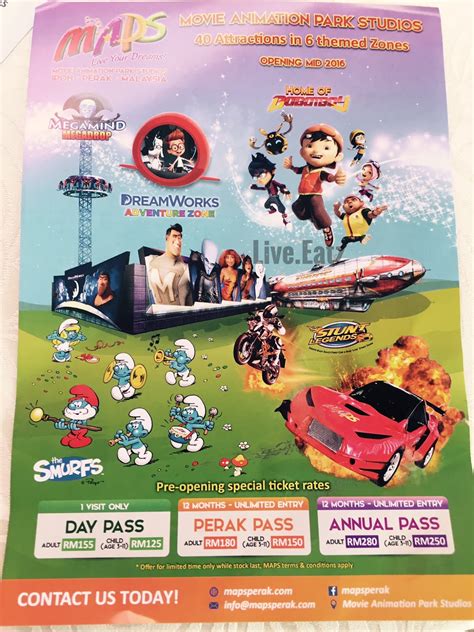 Sebenarnya ada strategi mudah yang dapat anda lakukan di rumah. Harga Tiket Movie Animation Theme Park (MAPS) @ Meru Ipoh ...