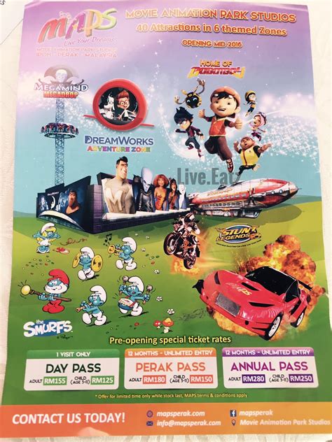 A new movie animation theme park just opened in ipoh. Harga Tiket Movie Animation Theme Park (MAPS) @ Meru Ipoh ...