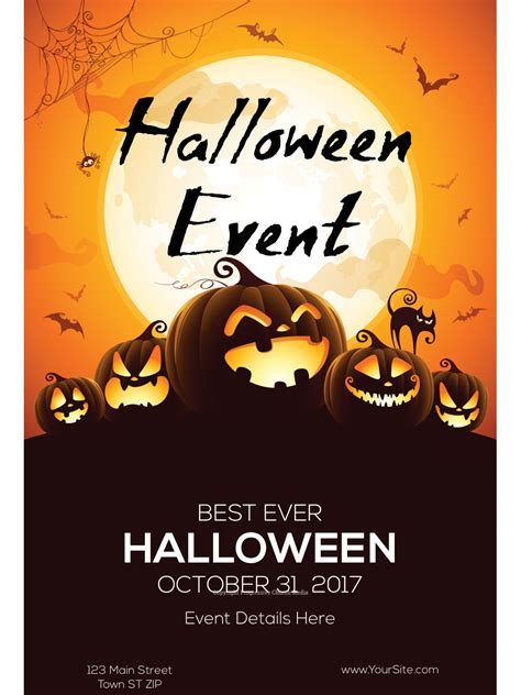 The holiday event icon displays the location of the event on the world map and minimap. Church Halloween Events Flyer | Progressive Church Media