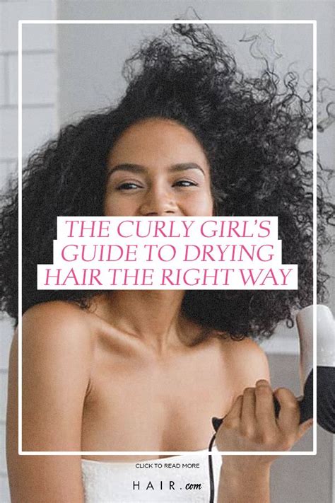 While having curly hair is a blessing many women with straight hair would die for, it also presents several challenges. Curly Girl's Guide: Drying Your Hair The RIGHT Way | Curly ...