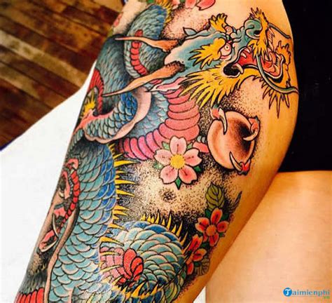 Hình xăm rồng là một trong số các phong cách tattoo phù hợp nhất dành cho nam giới. Hình xăm rồng đẹp nhất, 3D, xăm trên ngực, tay, chân, kín ...