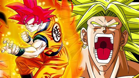 Dragon ball legends (unofficial) game database. Super Saiyan God Goku vs Broly | Dragon Ball Xenoverse ...
