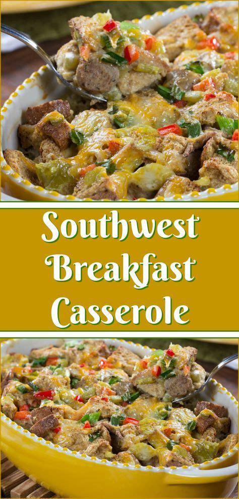 Nothing says cozy like a freshly baked casserole. Round up the family for our Southwest Breakfast Casserole ...