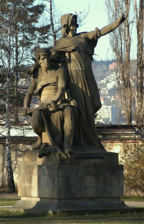 Celý národ ji miloval jako pohádkovou popelku ze třech oříšků pro popelku. Libuse and Premysl by Josef Myslbek | Prague.net