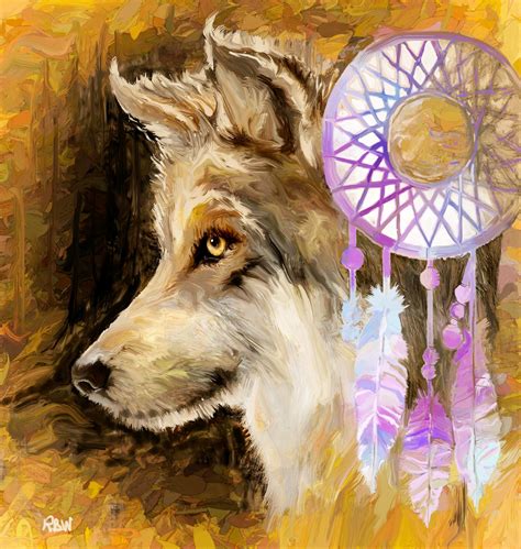 Wolf Dreaming Art - ID: 109865 - Art Abyss