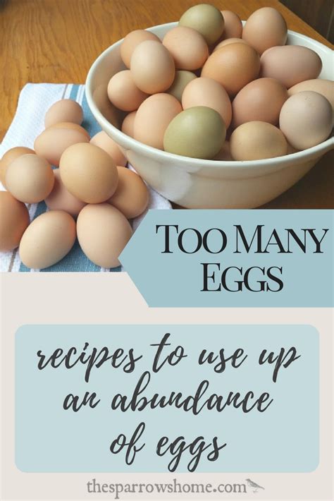 Desserts with eggs, dinner recipes with eggs, you name it! Recipe Collection: An Abundance of Eggs & The Best Pudding Ever | The Sparrow's Home