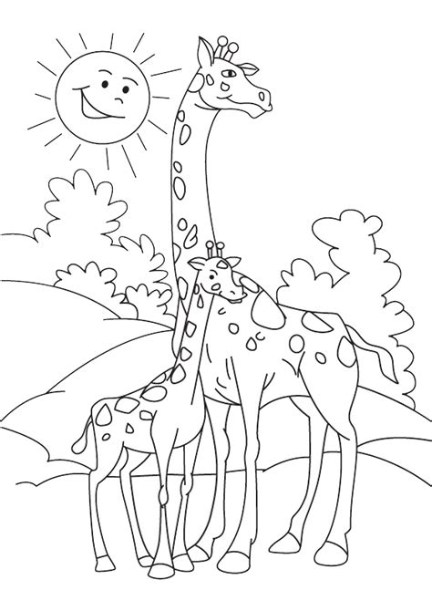 Questo eroe è piaciuto a molti ragazzi che sognano la stessa super forza. 30 Disegni di Giraffe da Colorare | PianetaBambini.it