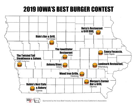 We did not find results for: Top 10 Announced for Iowa's Best Burger Contest