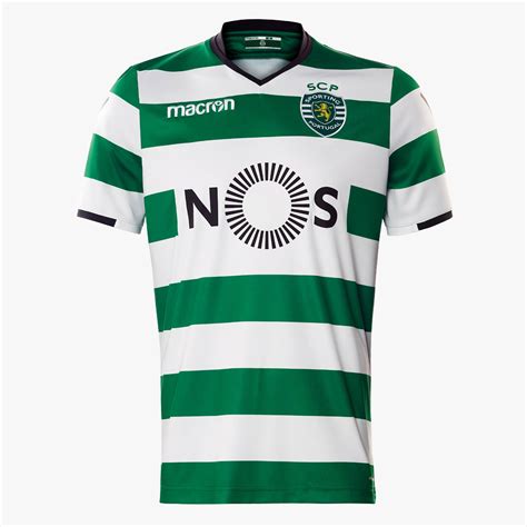 Camisola sporting cp criança 1º equipamento 2020/21 manga curta. Sporting 17-18 Home, Away & Stromp Kits Revealed - Footy ...