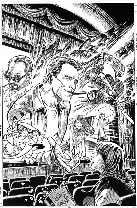 Who are the best new action heroes? The Last Action Hero No. 1 Cover by Jerome K Moore ...