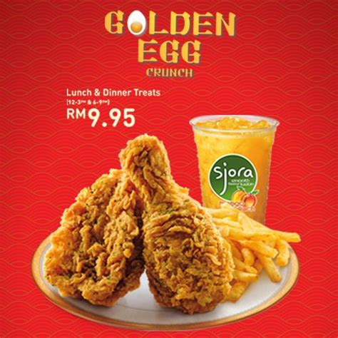 Bagi aku adalah rasa telur dekat dengan kulit ayam tu korang akan rasa bertapa sedapnya golden egg crunch ni. KFC - Introducing the NEW Golden Egg Crunch chicken. Savor ...