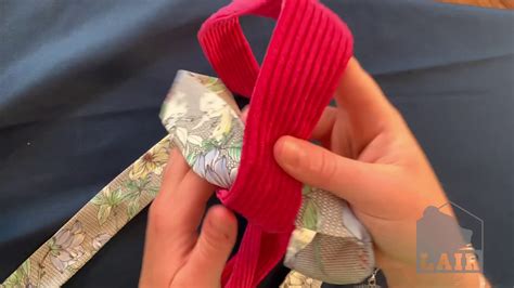 It's coming out this side of the box. Caro's Craft Corner - Lanyard Box Stitch - YouTube