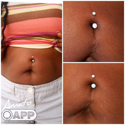 Buy a belly button piercing kit. Rare Navel Piercings - thefashiontamer.com