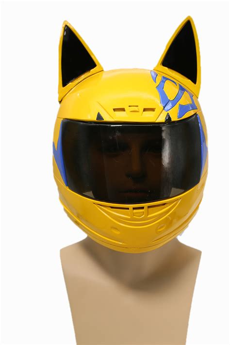 A wide variety of helmet cat ears options are available to you Xcoser Celty Sturluson Helmet Anime DuRaRaRa Cosplay ...
