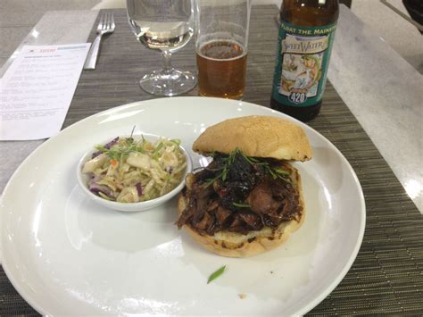 Atlanta's dynamic food & beverage operator. Incredibly this is "airport food"... Pulled-duck sandwhich ...