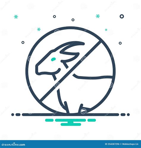 Mix Icon for Beastiality, Animal and Brute Stock Vector - Illustration of prohibited, symbol