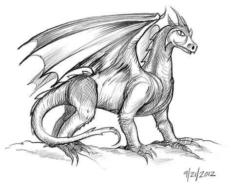 Part of coming up with cool dragon tattoo ideas involves choosing where to get some guys will pick a full body design to ink a complete mural on their back. How To Draw Cool Dragon Drawings - Colorings.net