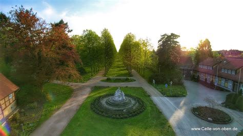 Celle - Luftbild - Der Französischer Garten - Celle-von ...