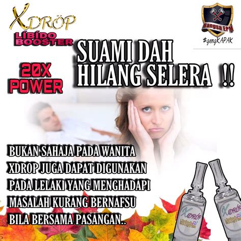 Hal itu memang yang dimaksud dedeh untuk segera menaikkan nafsu pemuda itu. Xdrop Libido Booster Menaikkan Nafsu Suami & Isteri