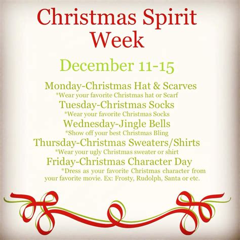 When you start to feel it, it will enchant you with hope and wonder that lasts beyond the holiday season. Next week will be Christmas Spirit Week... - Jackson ...