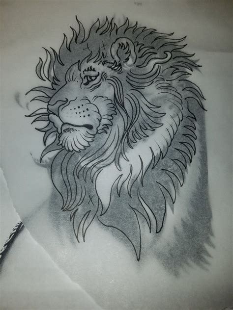 Get it as soon as fri, aug 6. Lion Tattoo Drawing | Lion tattoo, Lion tattoo drawing ...