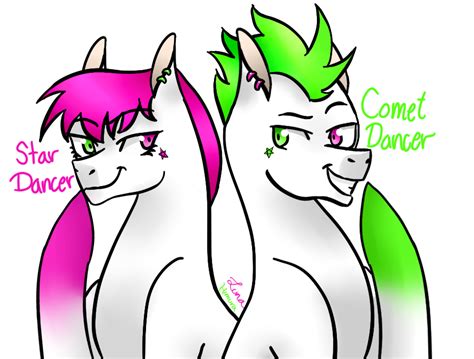 And it's falling, always falling. StarDancer & CometDancer by LunaHimura on Newgrounds