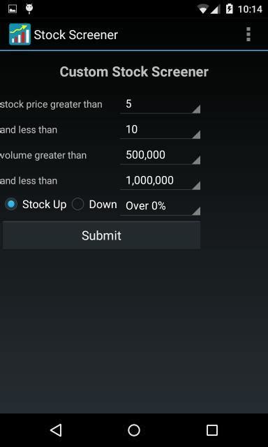 Stock screener is a must have to your collection! Stock Screener - Android Apps on Google Play