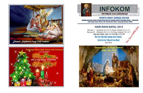 If you can't read please download the document. Power Point Liturgi Natal : Contoh susunan acara natal ...