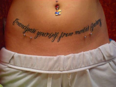 Im really thinking about getting it done on my pelvic (lower abdominal) area. Belly Tattoos | Fresh Tattoo Ideas