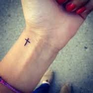 The cross takes up most of the space, and is anchored by a banner that proclaims may god have mercy. Tiny Tattoo Idea - Image result for country cross small ...