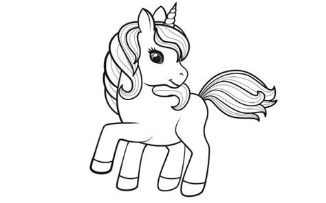 Check spelling or type a new query. 11 Gambar Unicorn Lucu Berwarna dan Sketsa | BROONET