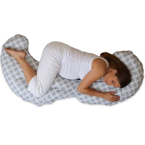 The pregnancy pillow is filled with 100. Boppy.com Slipcovered Total Body Pillow, an awesome ...