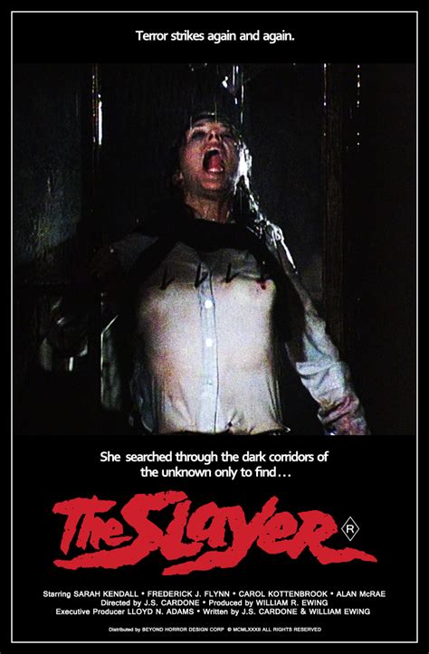 See more of monster slayer project on facebook. BEYOND HORROR DESIGN: THE SLAYER (J.S. Cardone 1982)