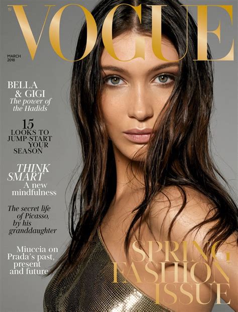 Contact bella hadid & gigi hadid on messenger. Gigi & Bella Hadid | Vogue UK | March 2018 Covers ...