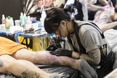 If you've got creative flair and a strong stomach, becoming a tattoo artist could be the business becoming a tattoo artist: Brighton Tattoo Convention 2017 | Nine Mag | Online Tattoo Magazine & Shop | Your Source of ...