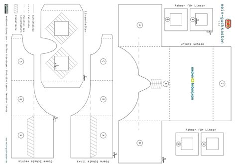 Kostenlose bastelvorlagen brille zum ausdrucken. medien+bildung.com: Downloads