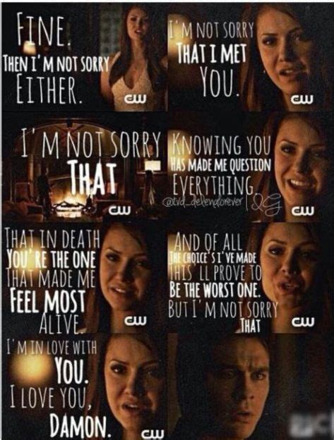 Ten most romantic musical moments on 'the vampire diaries'. Elena tells Damon she's in love with him | Vampire diaries ...