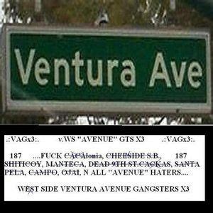 The avenues aves gang history (north east los angeles). Ventura Avenue Gang- Claims all areas off Ventura Avenue ...